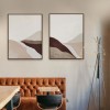 Set of 2 Beige Wall Paintings