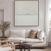 Beige Seascape Abstract Wall Art