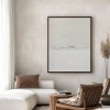 Beige Seascape Abstract Wall Art