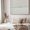 Beige Seascape Abstract Wall Art