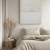 Beige Seascape Abstract Wall Art