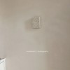 3D Beige Textured Wall Painting