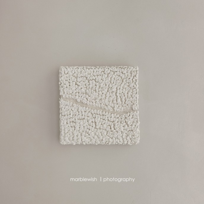 White 3D Textured Wall Art